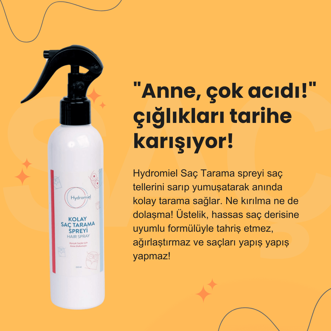 Hydromiel Kolay Saç Tarama Spreyi